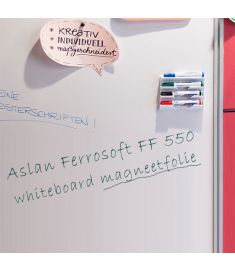 Aslan FF 550 Magnetische Whiteboard Folie breedte 101cm