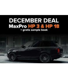 December Deal - MaxPro HP3 & HP18 + sample boek