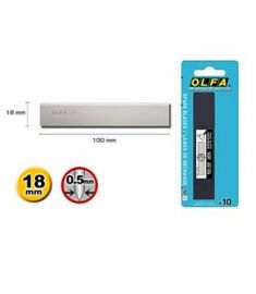 BS-10B Olfa Smal Mes eenheid 10 stuks/blister mesbreedte 10cm