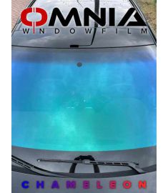 Omnia Chameleon film blue/green breedte 152cm
