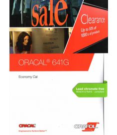 Oracal 641 GLOSS White-Transparent 126cm