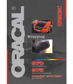 Oracal 975-070 Carbon RA Black breedte 152cm