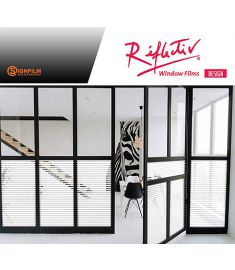 Reflectiv INT 212 White stripes of 13mm breedte 152cm