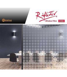 Reflectiv INT 450 Frosted squares of 45mm breedte 152cm