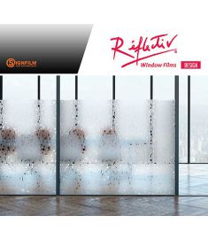 Reflectiv INT 540 Frosted circles and curves breedte 152cm